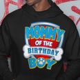 Mommy Of The Birthday Boy Dog Paw Family Matching Hoodie Unique Gifts