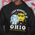 I Got Mooned In Ohio Total Solar Eclipse 2024 Hoodie Unique Gifts