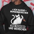 Morgenmuffel Morgen Und Menschen Ich Hasse Morgenschen Hoodie Lustige Geschenke