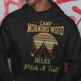 Morning Wood Camp Relax Pitch A Tent Enjoy The Morning Wood Hoodie Unique Gifts
