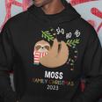 Moss Family Name Moss Family Christmas Hoodie Funny Gifts