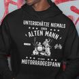 Motorrad Gespann Beiwagen Motorradfahrer Slogan Hoodie Lustige Geschenke