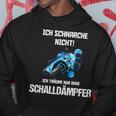 Motorrad Motorradfahrer Ich Schnarche Nicht Slogan Hoodie Lustige Geschenke