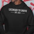 New Driver 2024 N Boys Male Driver License N Driver Hoodie Funny Gifts