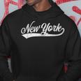 New York City Baseball Script Hoodie Unique Gifts