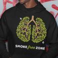 No Smoking Smoke Free Zone For World No Tobacco Day Hoodie Unique Gifts