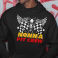 Nonna Pit Crew Race Car Birthday Party Matching Family Hoodie Unique Gifts