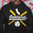 Oakland Baseball Vintage California Pride Love City Green Hoodie Unique Gifts