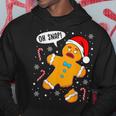 Oh Snap Gingerbread Man Christmas Cookie Baking Xmas Hoodie Unique Gifts