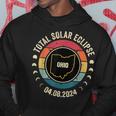 Ohio Total Solar Eclipse 2024 American Totality April 8 Hoodie Personalized Gifts