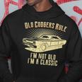 Old Codgers Rule-Classic Muscle Car Garage Hoodie Unique Gifts