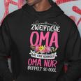 Oma Sprüche Zweifache Oma Doppelt So Cool Hoodie Lustige Geschenke