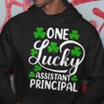 One Lucky Assistant Principal St Patrick's Day Hoodie Unique Gifts