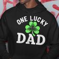 One Lucky Dad Father Irish St Patrick's Day Hoodie Funny Gifts