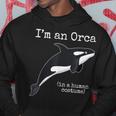 Orca Killer Whale Costume Ich Bin Ein Orca People Costume Hoodie Lustige Geschenke