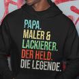 Painter And Painter Dad Legend Fatherintage Kapuzenpullover Lustige Geschenke