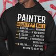 Painter Hourly Rate Painter Hoodie Unique Gifts