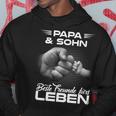 Papa & Sohn Beste Freunde Fürs Leben Father's Day Partner Look Kapuzenpullover Lustige Geschenke