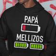Papá Batería Baja Mellizos Para Día Del Padre Sudadera Regalos divertidos