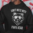 Papa Bear Don't Mess With Papa Bear Lustigeratertag Kapuzenjacke Kapuzenpullover Lustige Geschenke