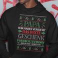 Papa Beste Geschenk Hast Du Weihnachten Kinder Papa Kapuzenjacke Kapuzenpullover Lustige Geschenke