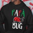 Papa Bug Italian Dad Ladybug Hoodie Unique Gifts