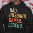 Papa Ehemann Gamer Legendideospielspieler Gaming Dad Kapuzenpullover Lustige Geschenke