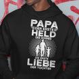 Papa Erster Held Des Shnes Ersten Liebe Der Tochter Kapuzenpullover Lustige Geschenke