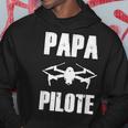 Papa Pilot Drohne Geschenk Drohnen Humor Fliegenatertag Kapuzenpullover Lustige Geschenke