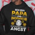 Papa Und Ingenieur Nichts Macht Angst Father Engineer Kapuzenpullover Lustige Geschenke