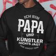 Papa Und Künstler Für Mann Freund Musiker Sänger Kapuzenpullover Lustige Geschenke