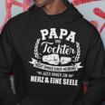 Papa Und Tochter Heart Und Seele Slogan Kapuzenpullover Lustige Geschenke