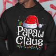 Papaw Claus Xmas Santa Matching Family Christmas Pajamas Hoodie Personalized Gifts