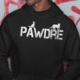 Pawdre Cat Dad Papa Fur Fathers Day Cats Pet Cool Daddy Mens Hoodie Unique Gifts