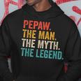 Pepaw Der Mann Der Mythos Die Legende Grandpaintage Hoodie Lustige Geschenke