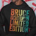 Personalized Name Bruce Vintage Limited Edition Hoodie Unique Gifts