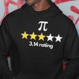 Pi 314 Star Rating Pi Humor Pi Day Novelty Hoodie Unique Gifts