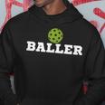 Pickleball Player Pickle Baller Enthusiast Hoodie Unique Gifts