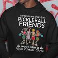 Pickleball We're More Than Just Friends We're Like A Really Hoodie Unique Gifts