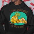 Pineapple On Pizza No One Needs Know Hawaiian Hoodie Unique Gifts