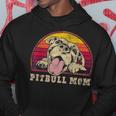 Pitbull Mom Vintage Smiling Pitbull Sunset Pbt Hoodie Unique Gifts