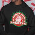 Pittsburgh Christmas He Knows If Yinz Been Jagoffs Hoodie Unique Gifts