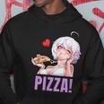 Pizza Lover Anime Hoodie Lustige Geschenke