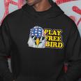 Play Free Bird Eagle American Flag Patriotic 4Th Of July Hoodie Unique Gifts