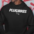 Plugbikes Fan Stuff Weisse Logos Hoodie Lustige Geschenke