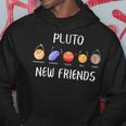 Pluto New Friends Dwarf Planets Astronomy Science Hoodie Personalized Gifts