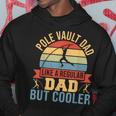 Pole Vault Dad Father Retro Track And Field Vintage Hoodie Unique Gifts
