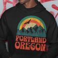 Portland Oregon Blue Hoodie Lustige Geschenke