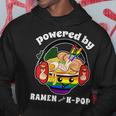 Powered By Ramen And Kpop Lgbt Gay Pride Month Ally Lgbtq Hoodie Unique Gifts