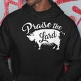 Praise The Lard Pig Bacon Pork Lover Meat Hoodie Unique Gifts